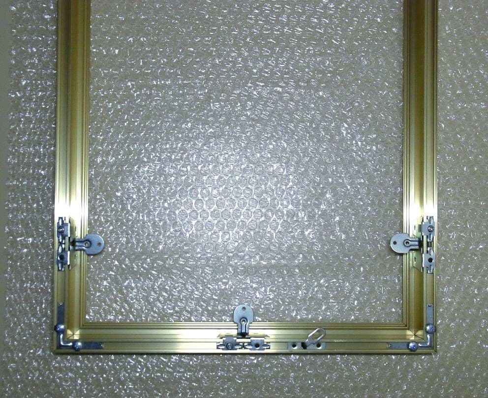 【お得！新品・未使用】仮額２点 M10号ゴールド　パネル　アクリル板　6点セット