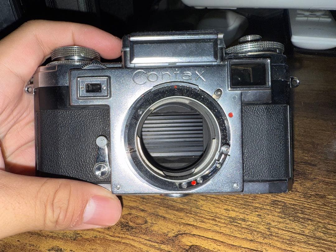 フィルムカメラ ProudIIIChromeSix Zeiss Ikon Contax IIIA