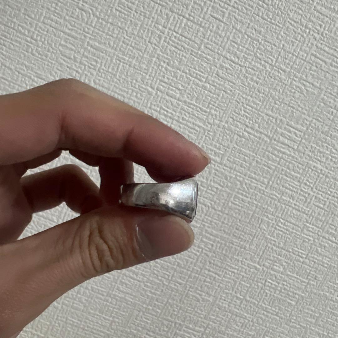 Tom Woodのリング（シルバー925） （クッション・ブラックオニキス）