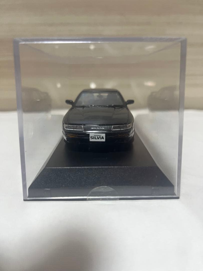 京商 1/43 日産 シルビア S13 K’s スーパーブラック