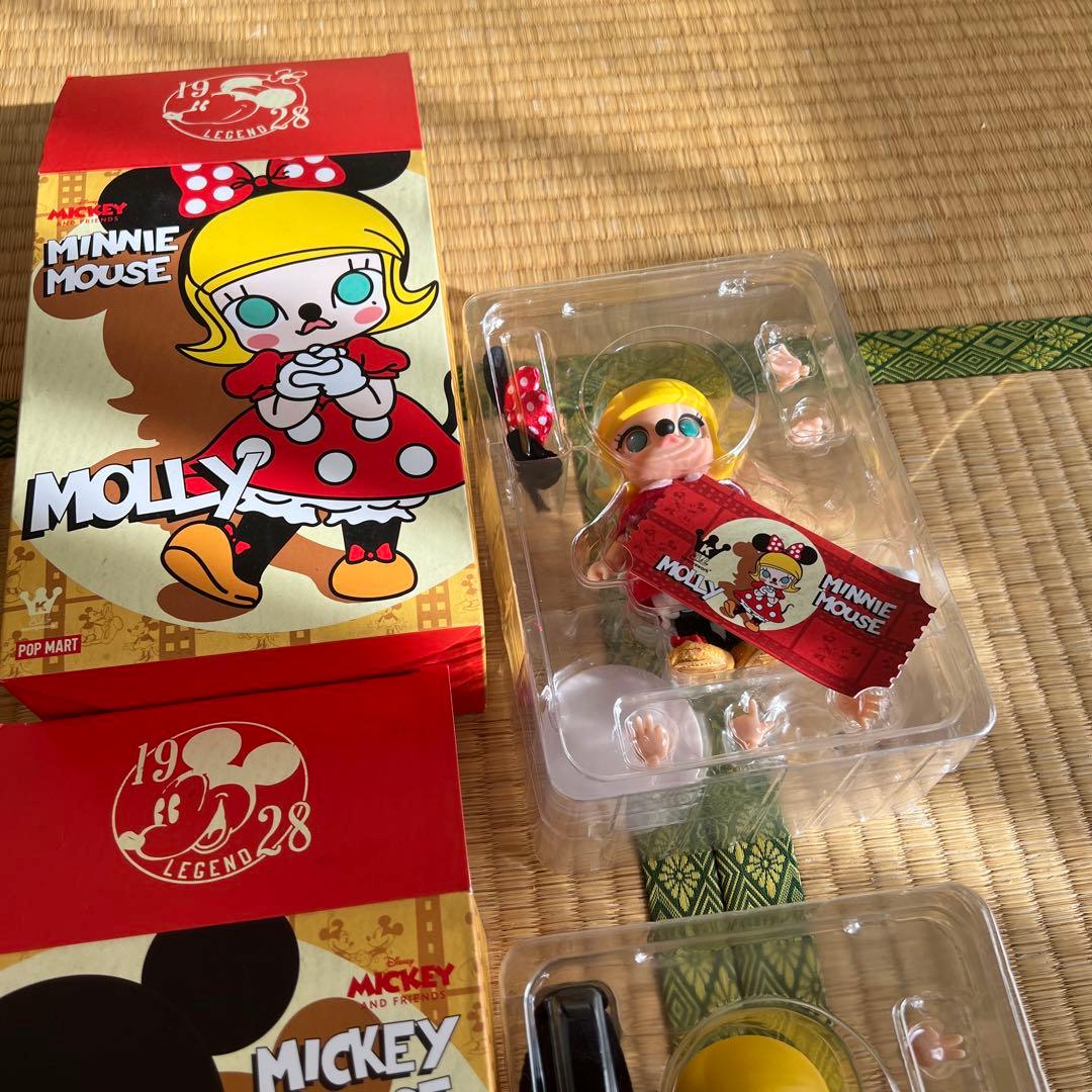ポップマートモリー ミッキーコスチューム ボールジョイントドール 2点セット