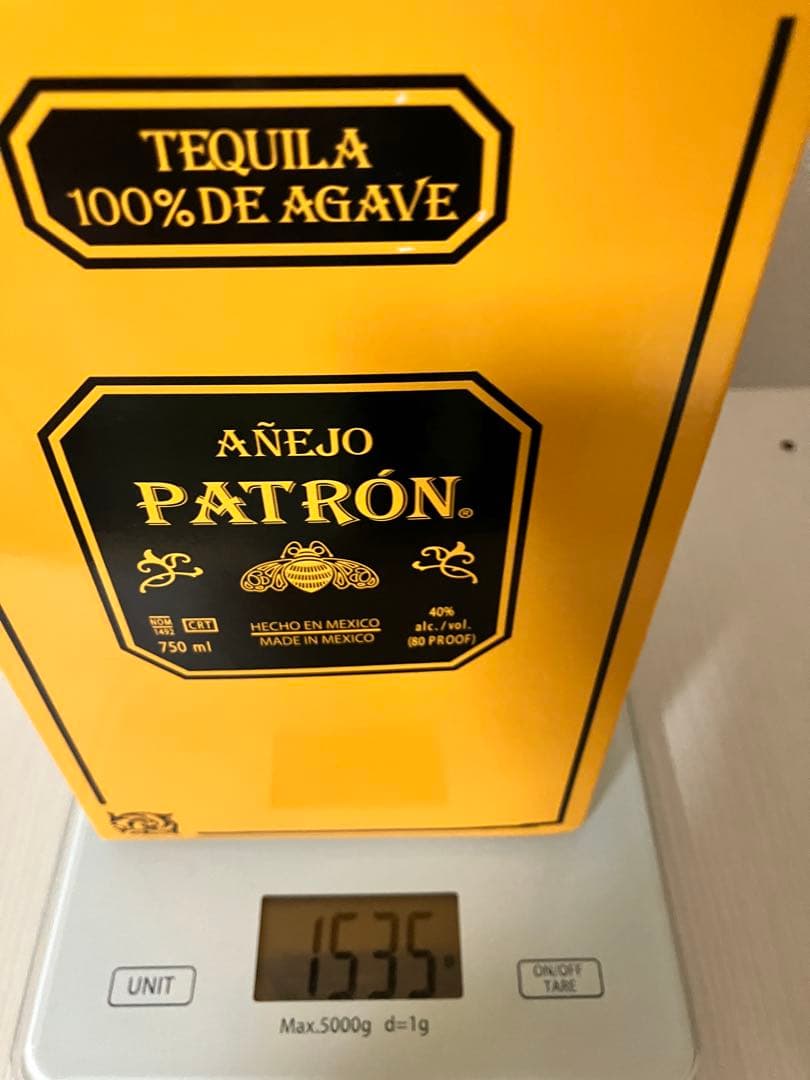 PATRÓN AÑEJO テキーラ パトロン　アネホ750ml