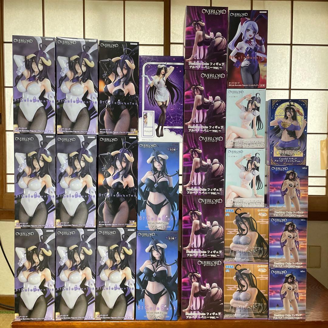 プライズフィギュアまとめ売り　オーバーロード アルベド② 新品未開封品26点