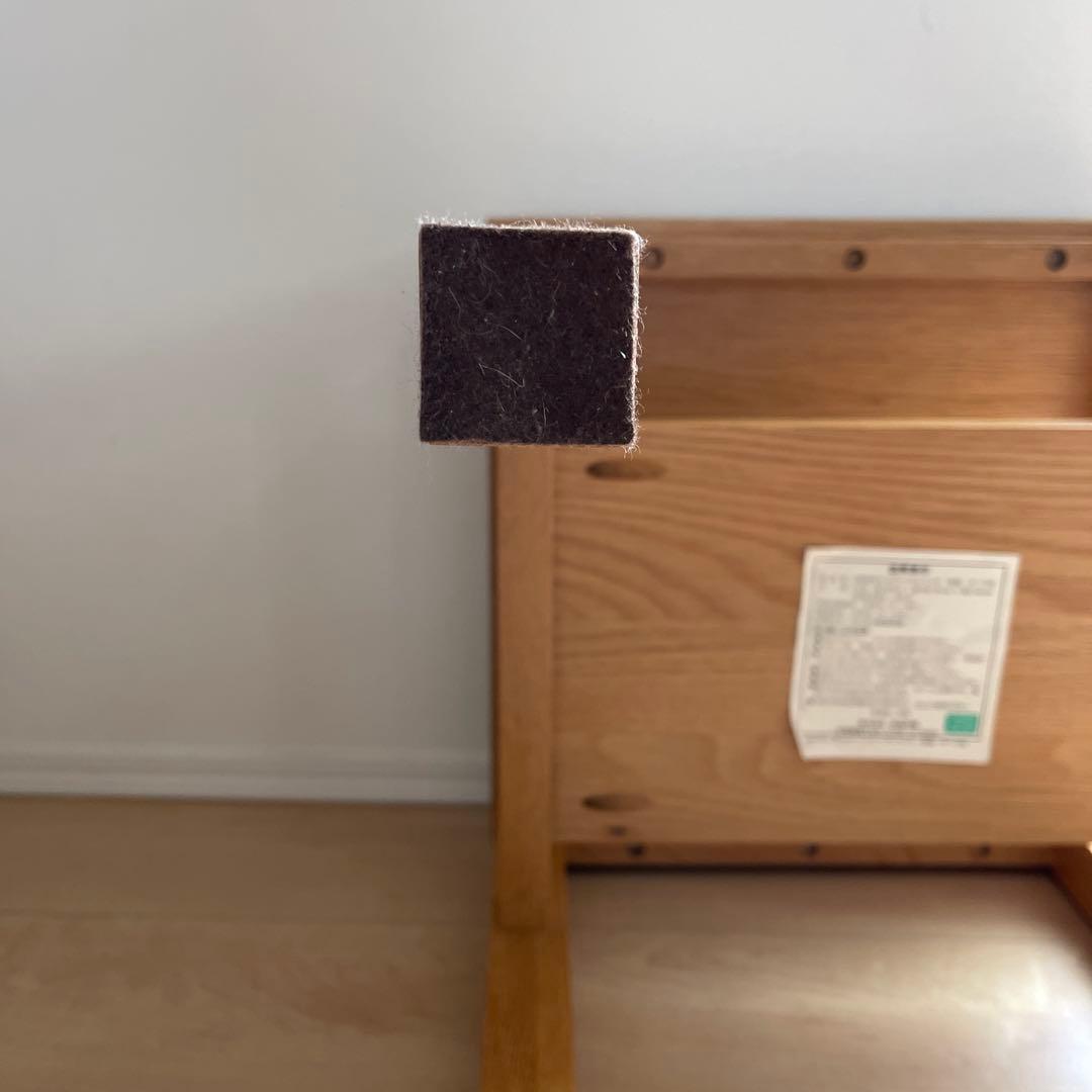 無印良品 オーク無垢材 サイドテーブル ベンチ スツール 椅子 チェア 台 棚