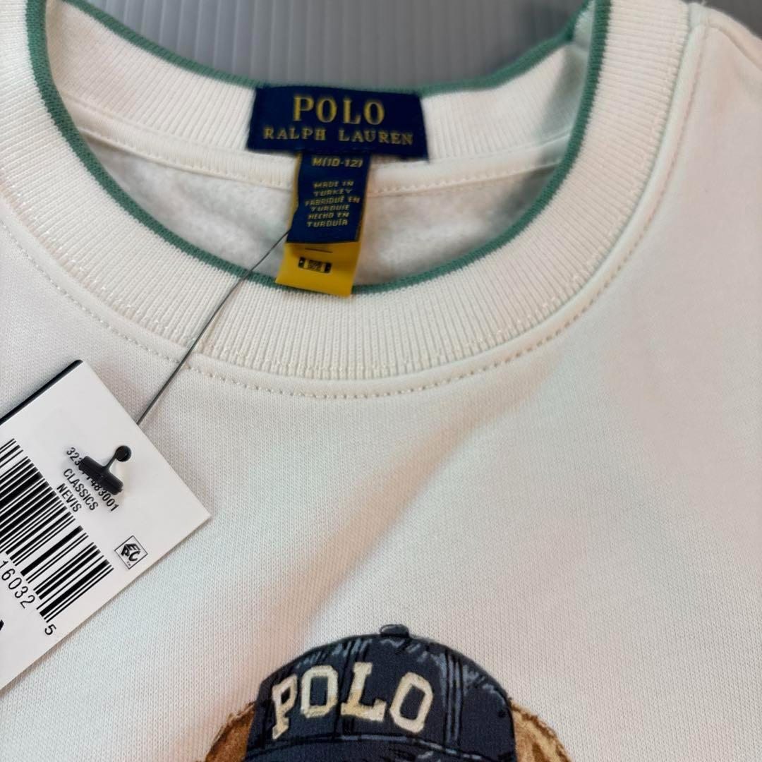 残り僅か本日限定2025今季ポロベアラルフローレン トレーナー　ボーイズM150