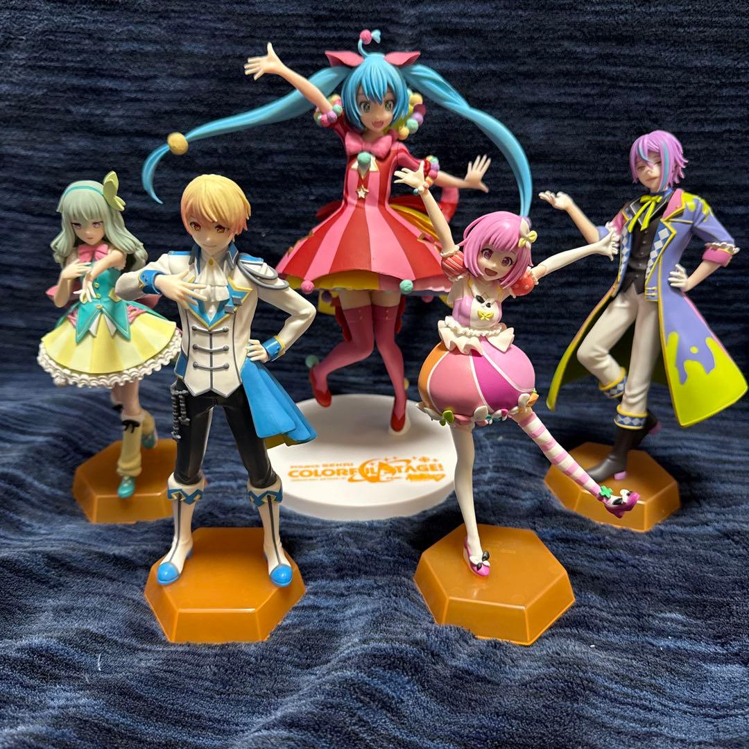 初音ミク　プロセカ　フィギュア　コンプリート　セット