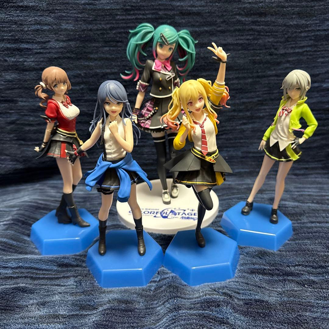 初音ミク　プロセカ　フィギュア　コンプリート　セット