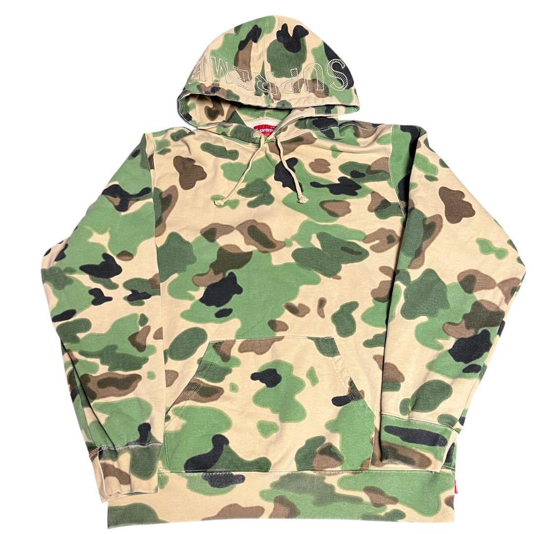 トップス Supreme Overdyed Hooded Sweatshirt