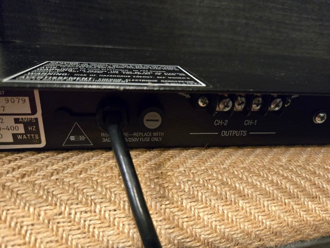 【AMCRON】crownアムクロンD-45パワーアンプ