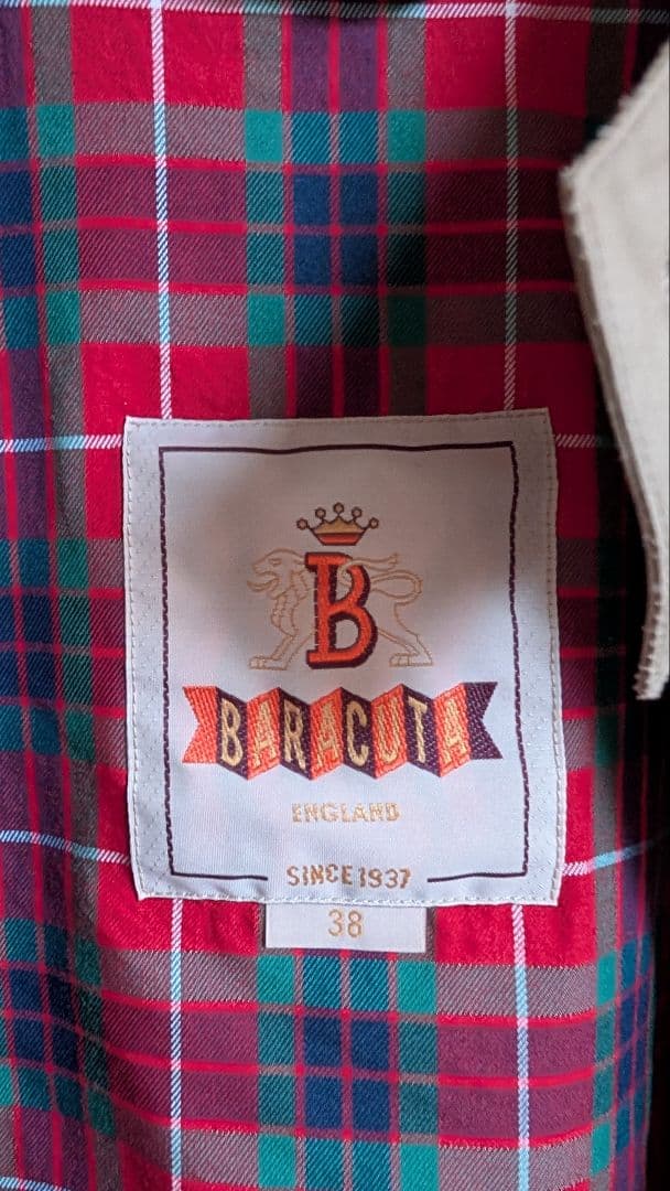 BARACUTA G9 ジャケット 38 ベージュ　バラクータ
