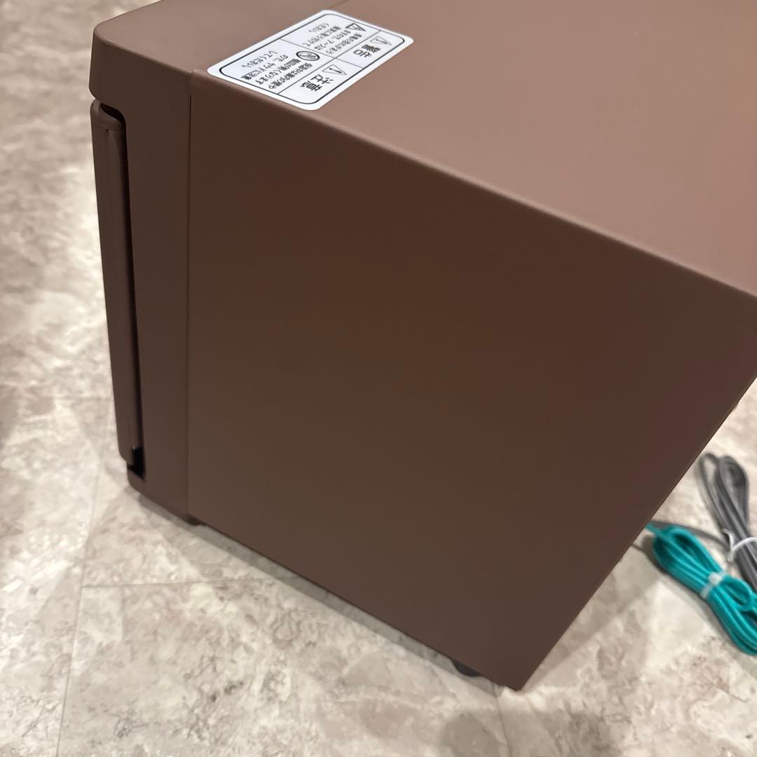 【新品未使用】タオルウォーマー ダークブラウン