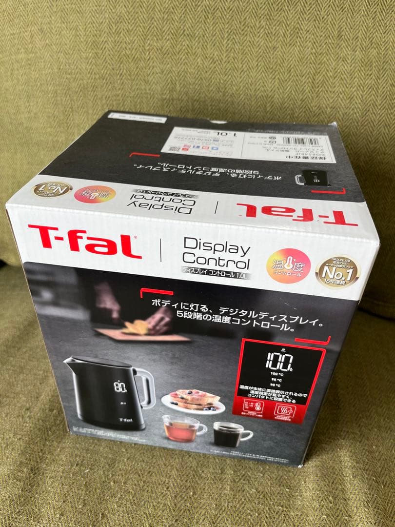 【新品・未使用】ティファールT-fal DisplayControl 電気ケトル