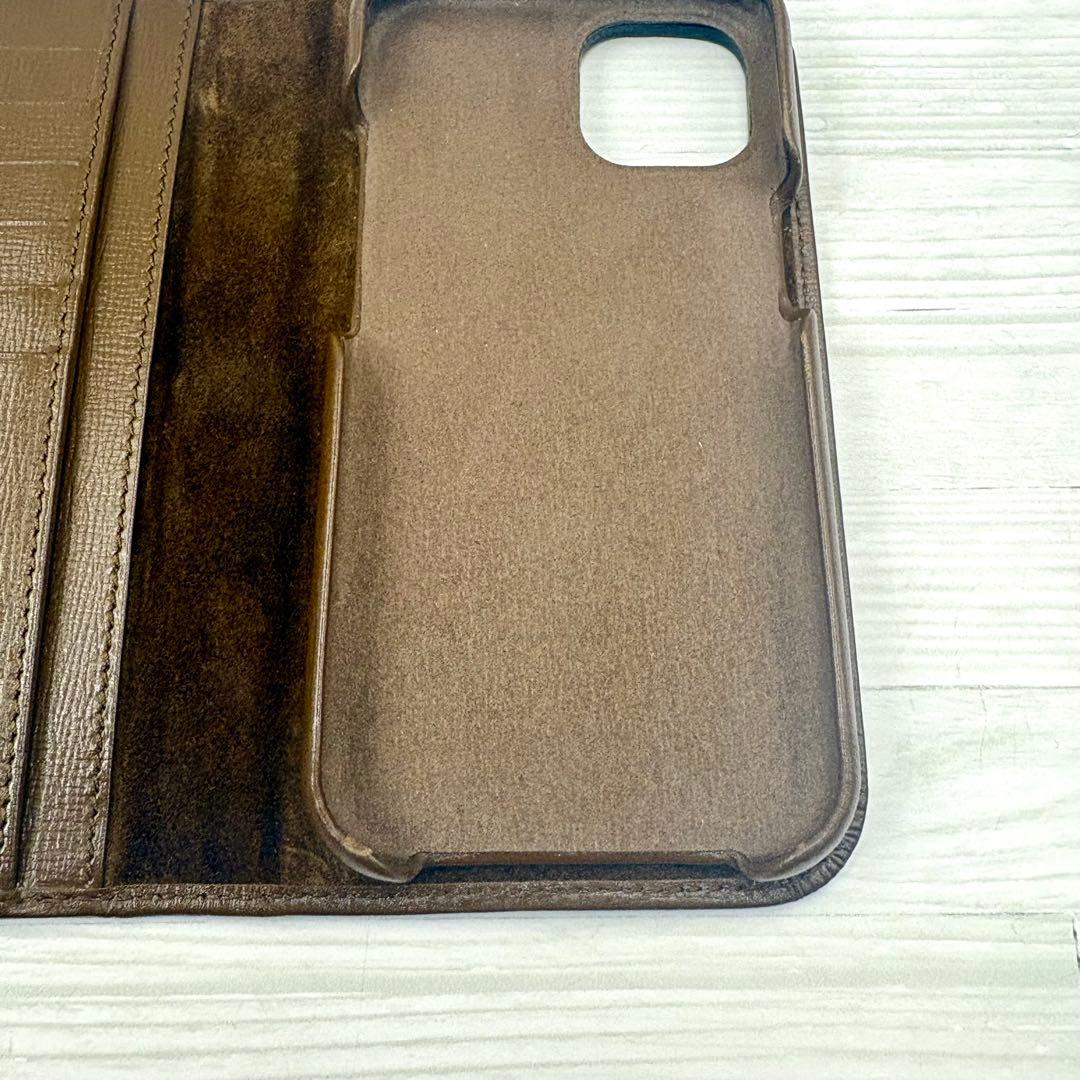 【美品】GUCCI iPhone15pro アイフォンケース　GGスプリーム