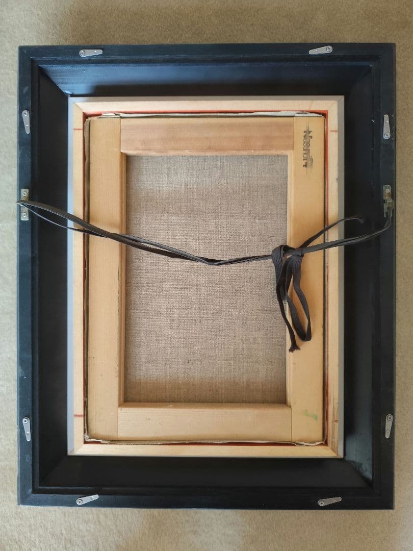 油絵『鉄仙』【値下げしました。】