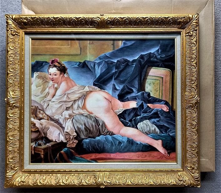 伊藤和生　2005年11月6日制作　フランソワァ・ブッシェ「オダリスク」の模写