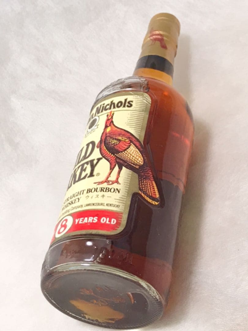 レアWILDTURKEY ワイルドターキー バーボンウイスキー 8年  旧ラベル