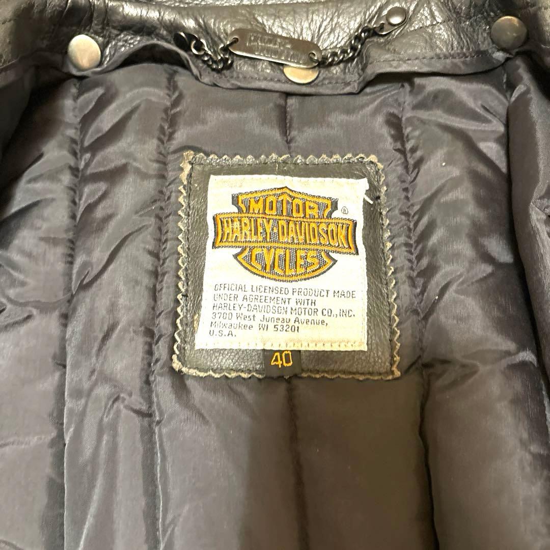 H*H様 ハーレーダビッドソン　ライダースジャケット