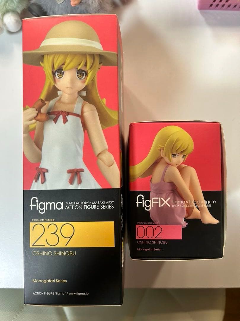 【レア】figma 239 & figFIX 002 忍野忍 フィギュアセット