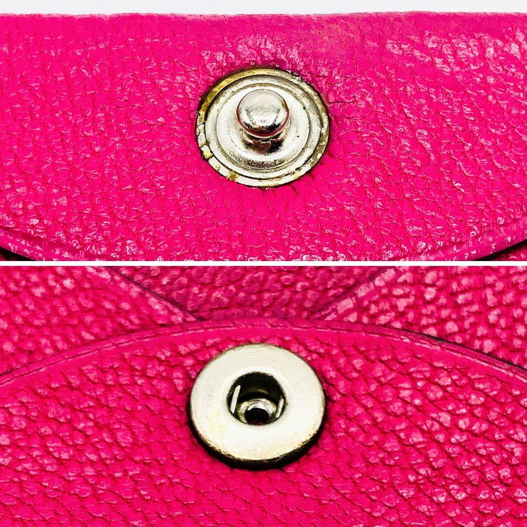 HERMES エルメス バスティア シェーブル ケース □K刻印 美品