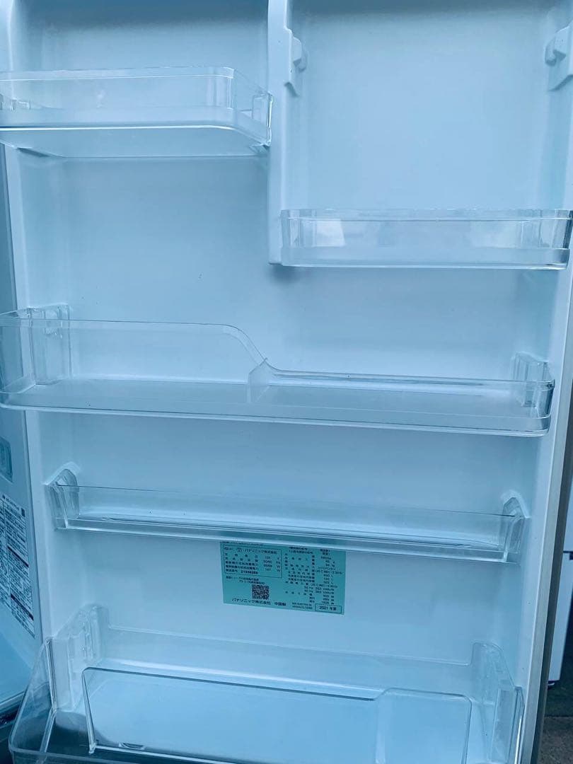 ‼️送料設置料無料‼️EJ5335番✨パナソニック✨冷凍冷蔵庫 ✨NR-E457PX