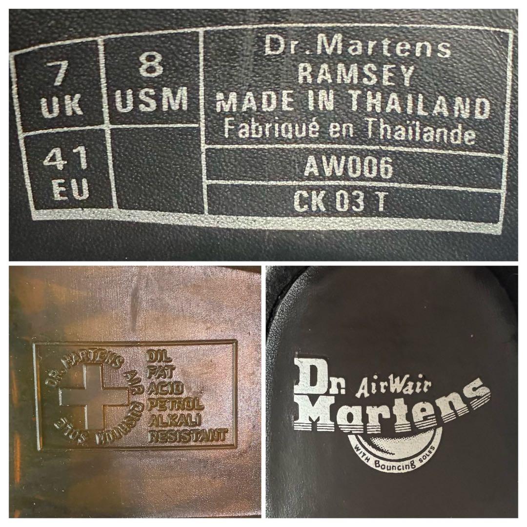 極美品✨ドクターマーチン RAMSEY CREEPER ３ホールシューズ UK7