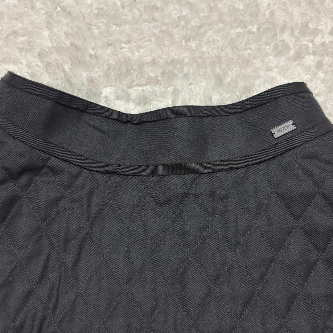 【未使用級✨】FOXEY クロスリリィ キルティング スカート 43043