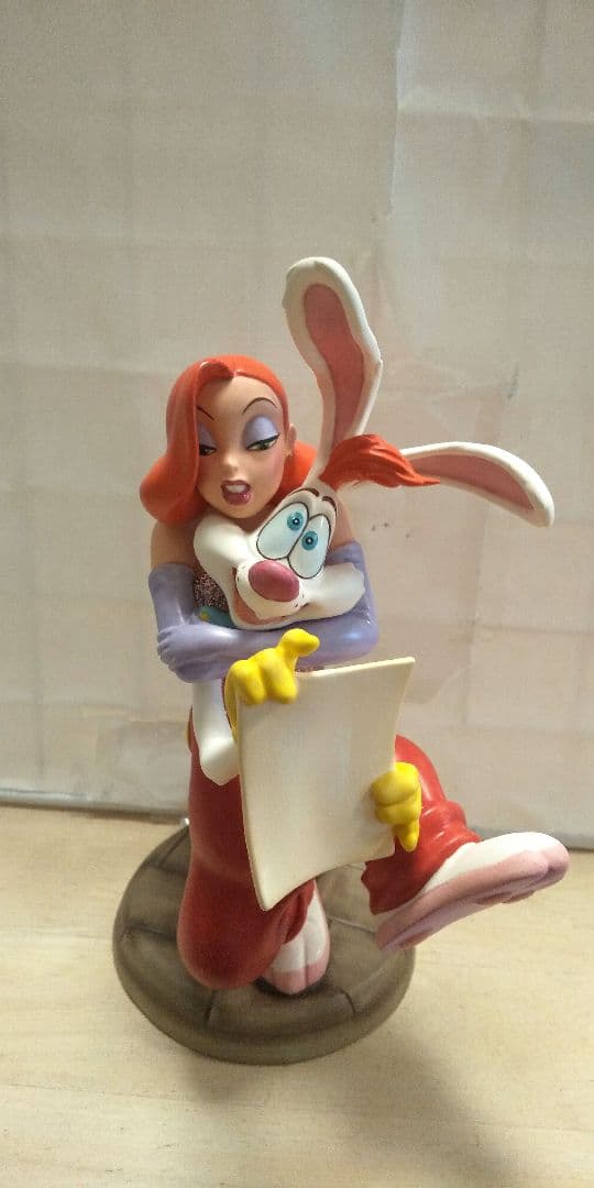 ディズニー WDCC ロジャーラビット ジェシカ 陶器 フィギュア コレクション