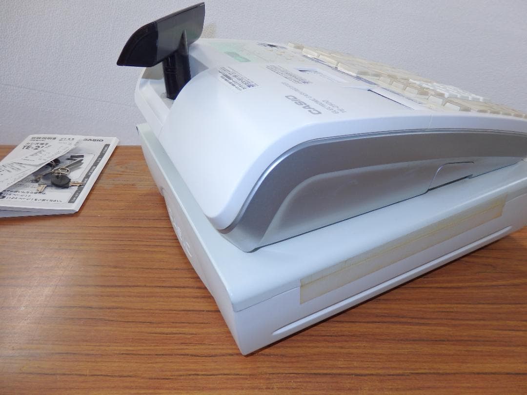 1210 設定無料 TE-2500-15S CASIO インボイス レジスター