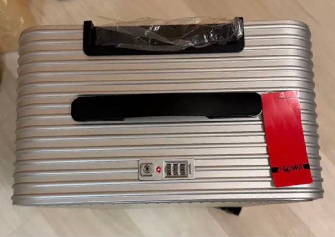 【カミ】本間ゴルフ　キャリーケース　シルバー