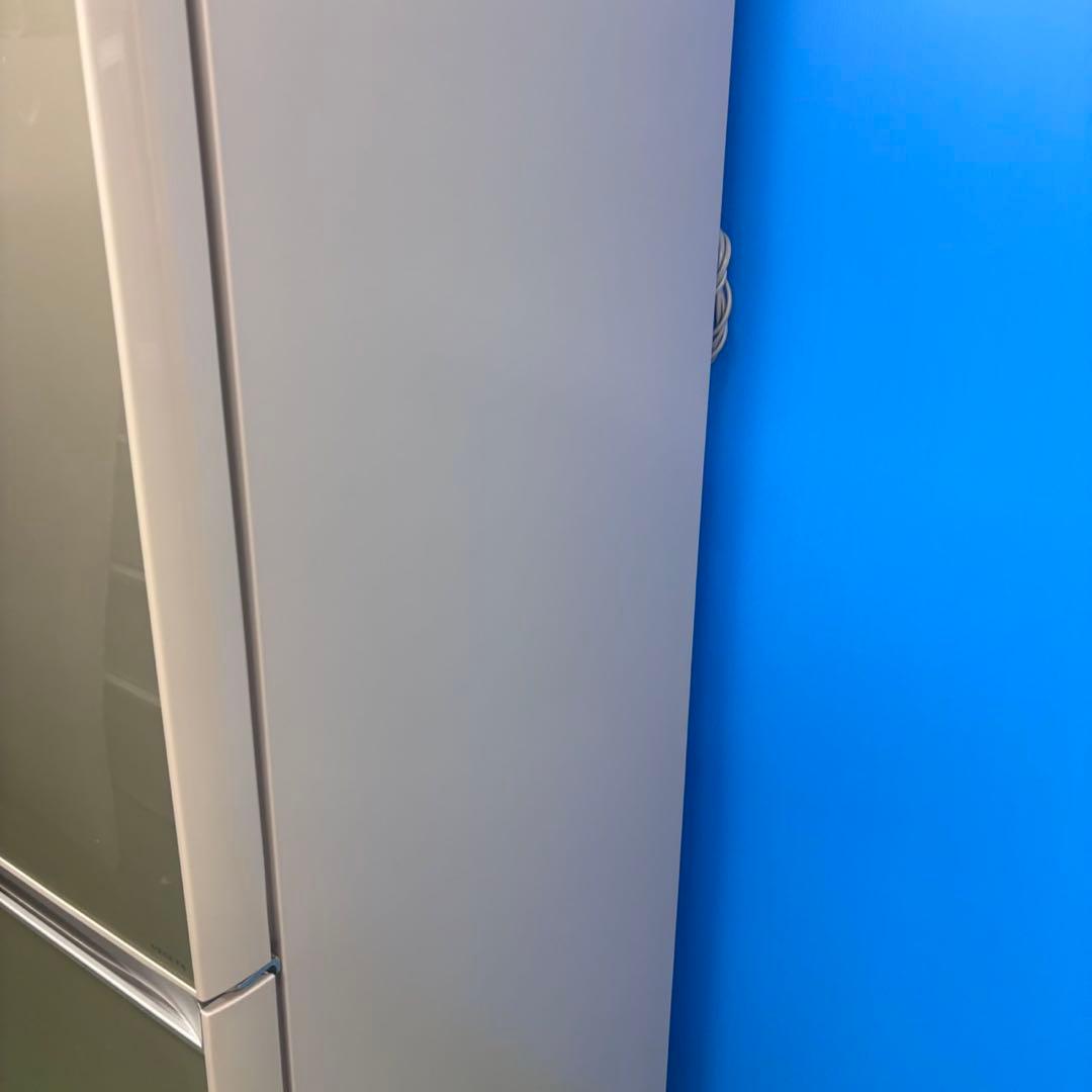 596 冷蔵庫　大型　400L〜500L 自動製氷機付　右開き　鏡面5ドア　格安