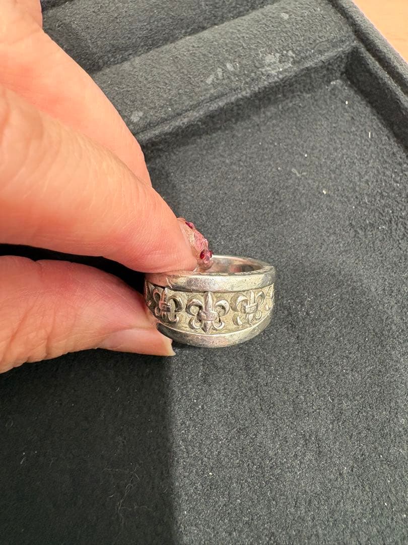 クロムハーツ　BSフレアナロー Vバンドリング22号　シルバー