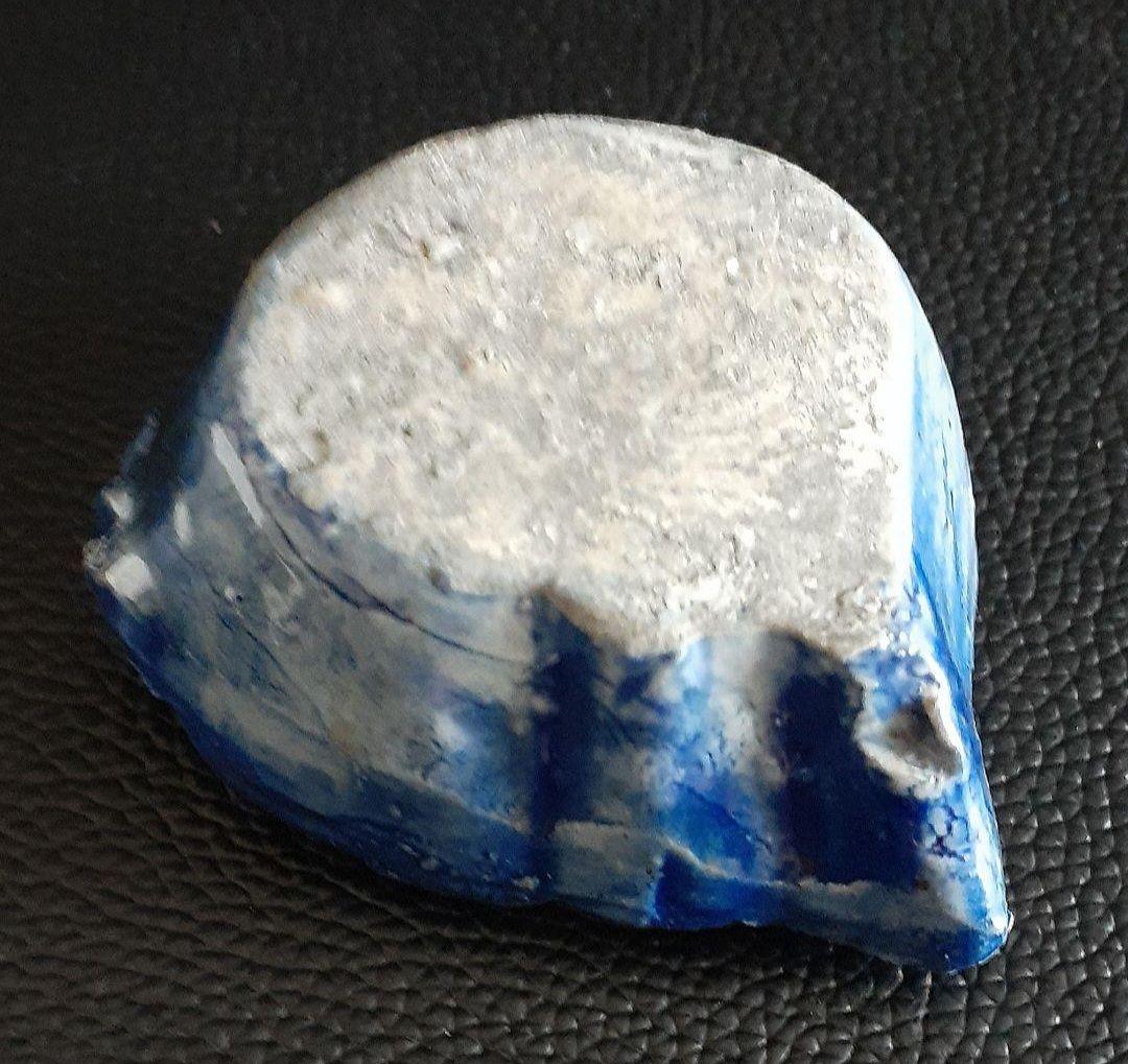 李氏朝鮮時代　李朝　瑠璃釉　陽刻浮彫　魚形　水滴　文房具　書道具　硯　硯石　毛筆