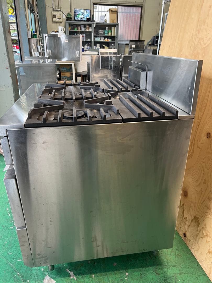 2022年 マルゼン 3口ガスレンジ NEWパワークック 都市ガス