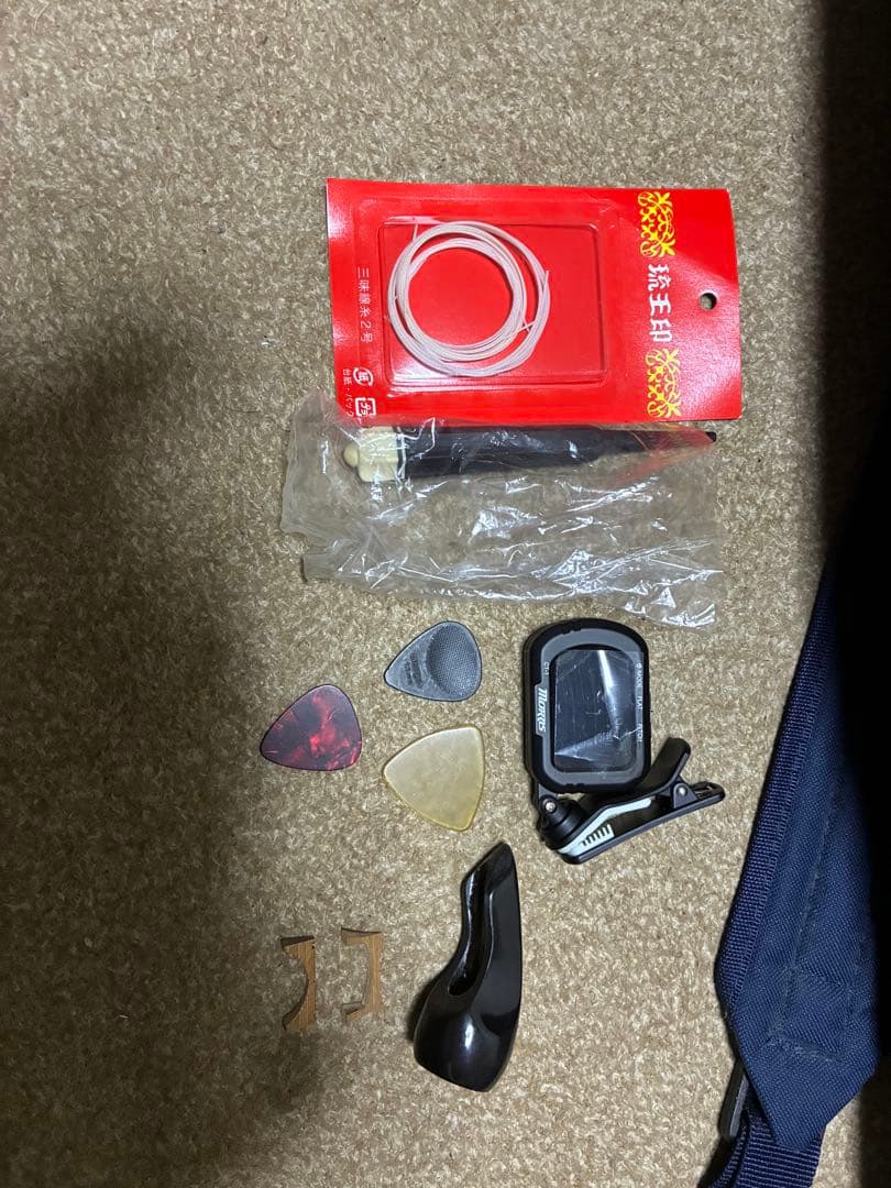 三線本体と付属品セット