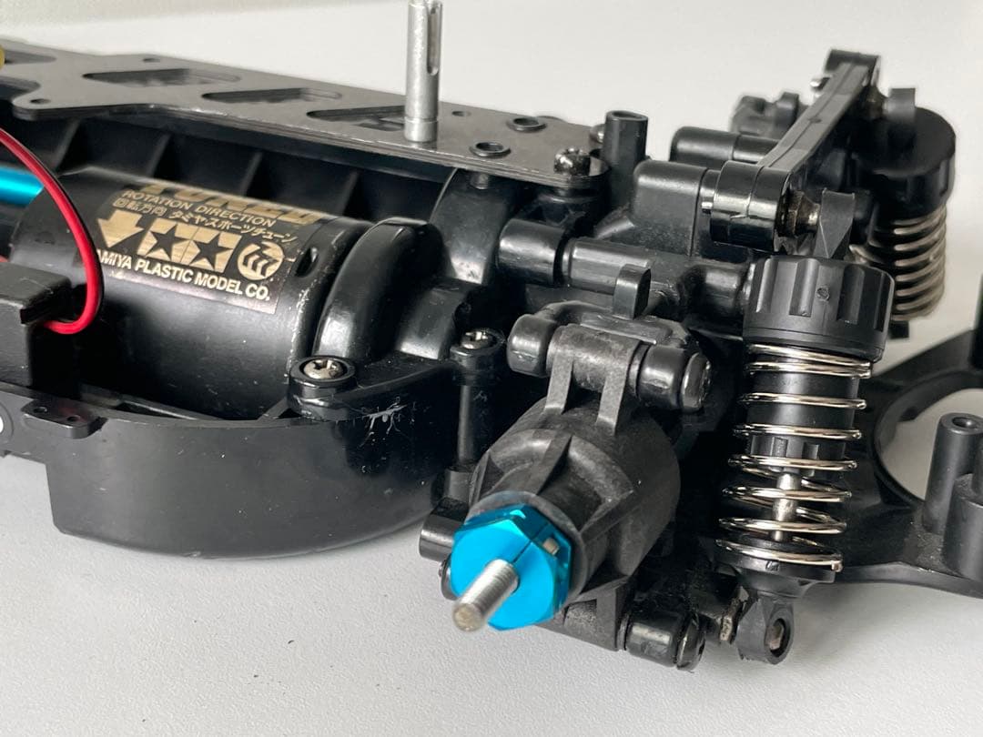 値下げ！TT 01シャーシ フルベア メカ付 OP有り&予備パーツ爆盛り&おまけ