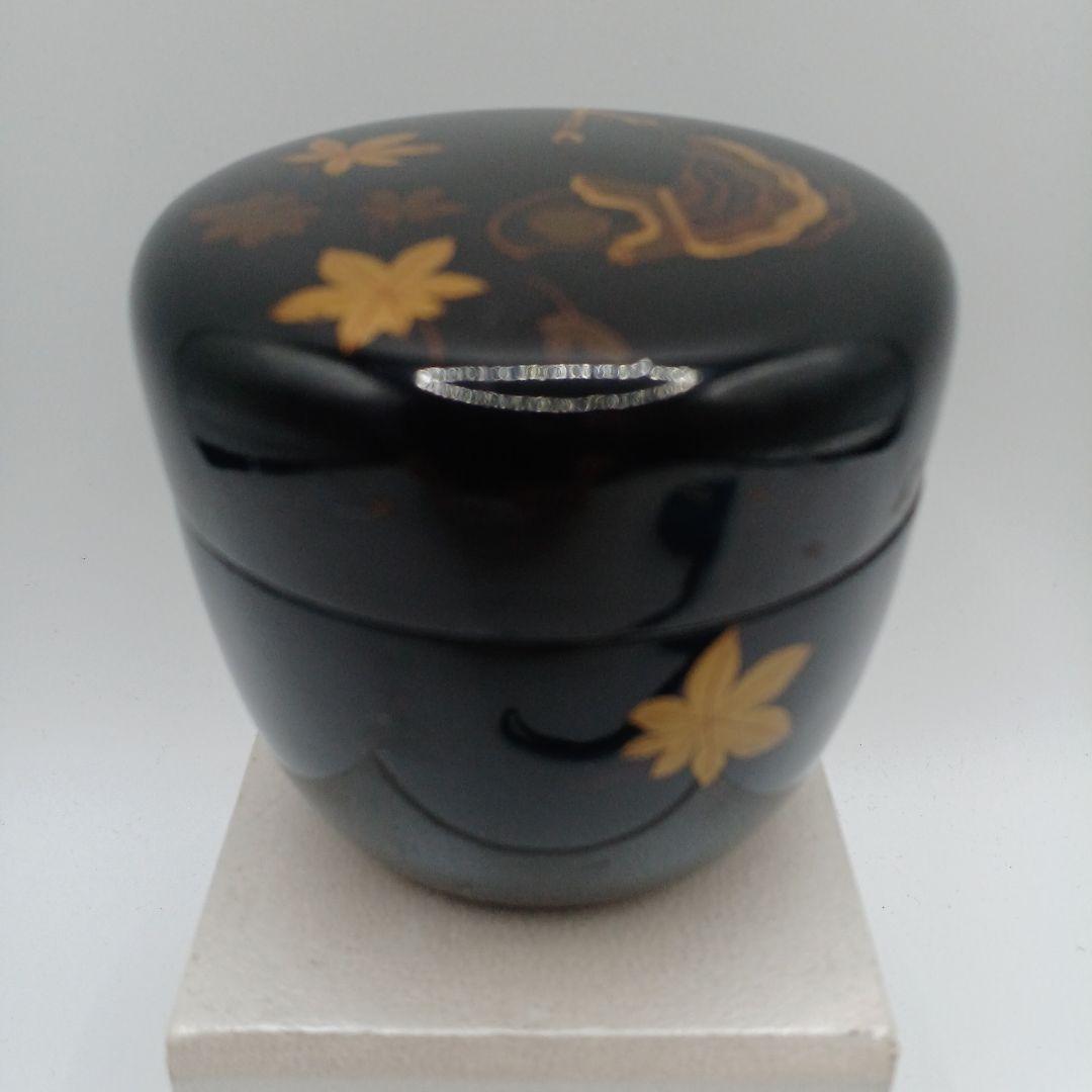 茶道具　なつめ　棗　茶入れ　蒔絵