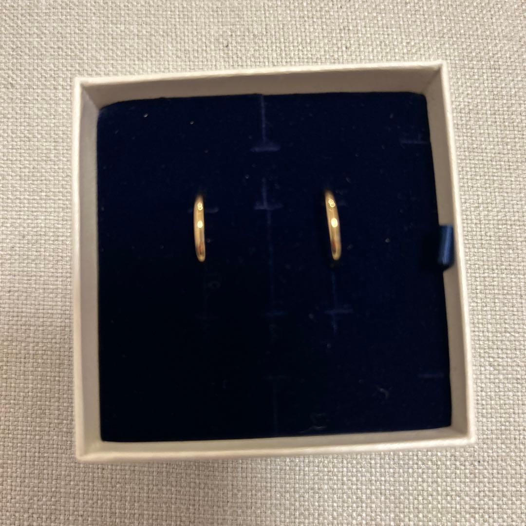 TSUTSUMI 金製 フープピアス