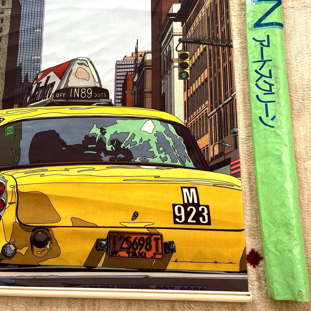 【新品 希少】FIZIN SUZUI 鈴木英人 アート スクリーン 当時モノ