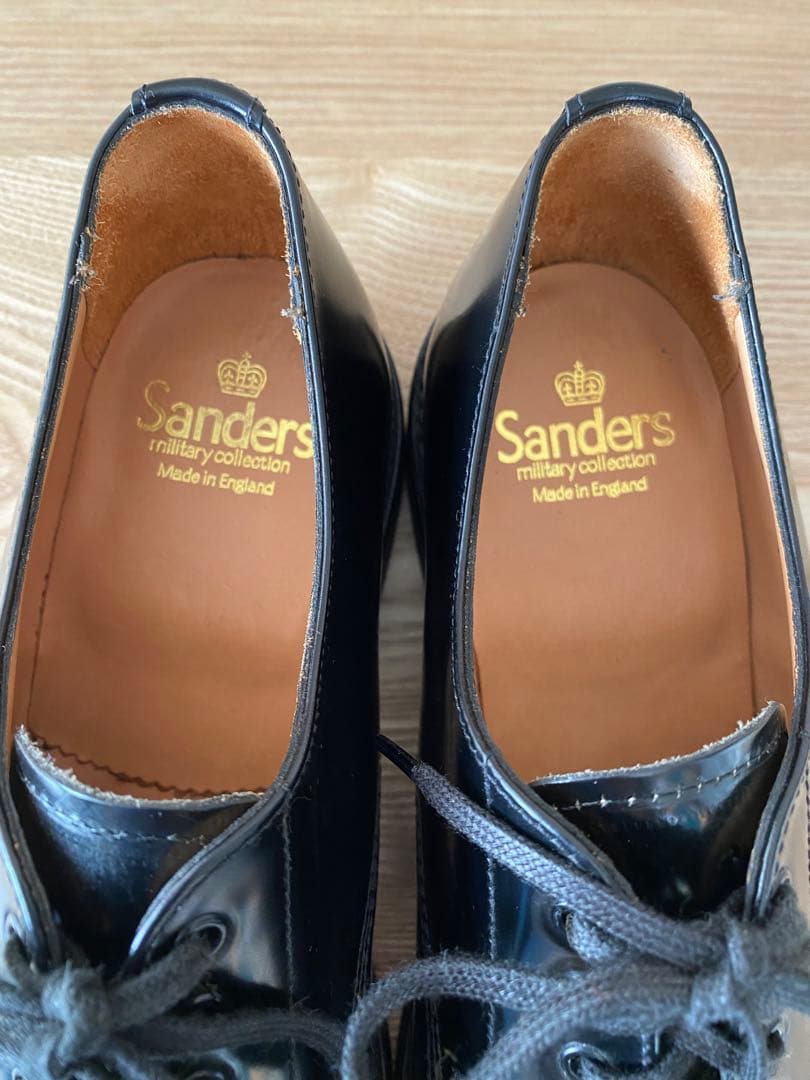 SANDERS サンダース ミリタリーダービーシューズ　UK8
