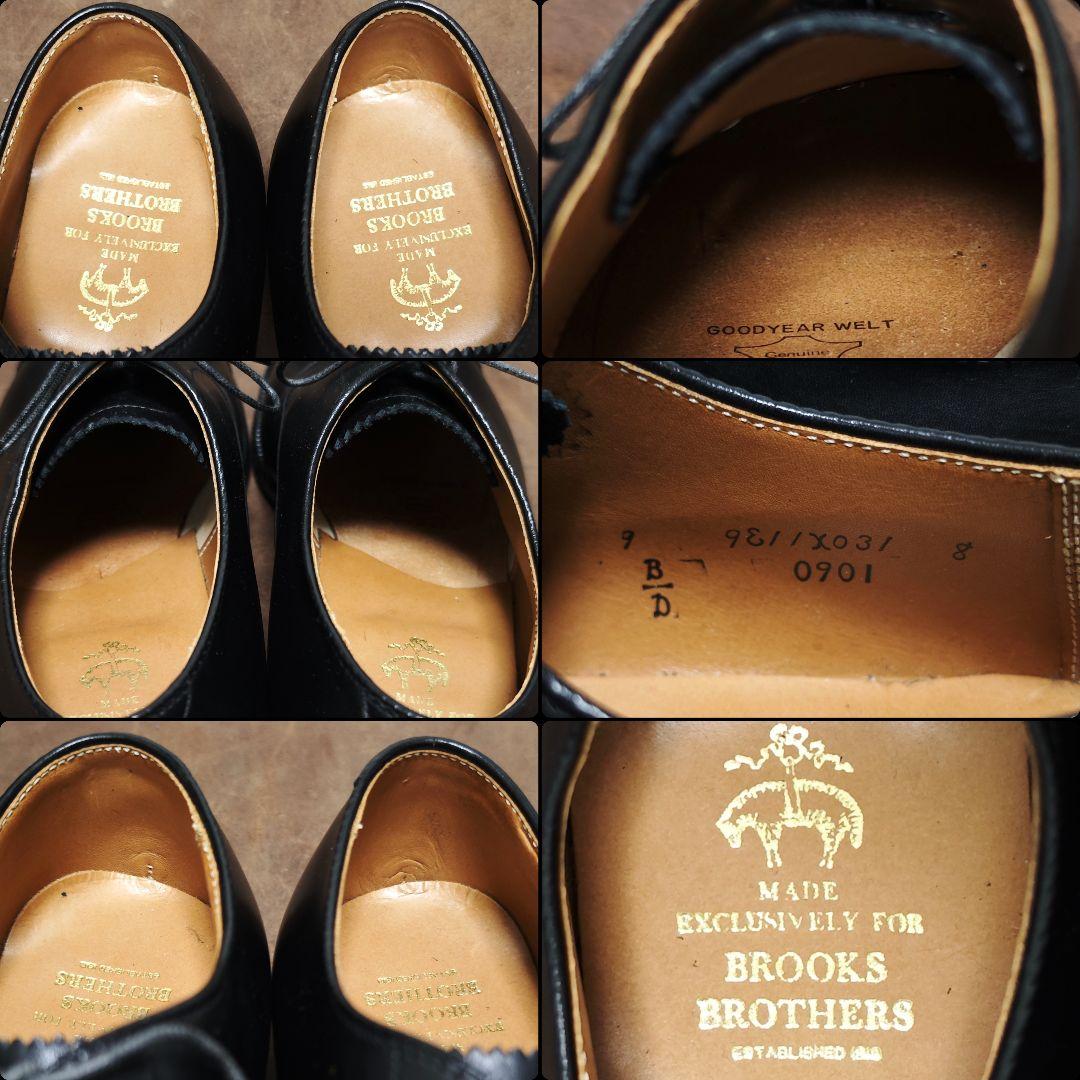 試着のみ　オールデン製　ブルックスブラザーズ　クォーターブローグ