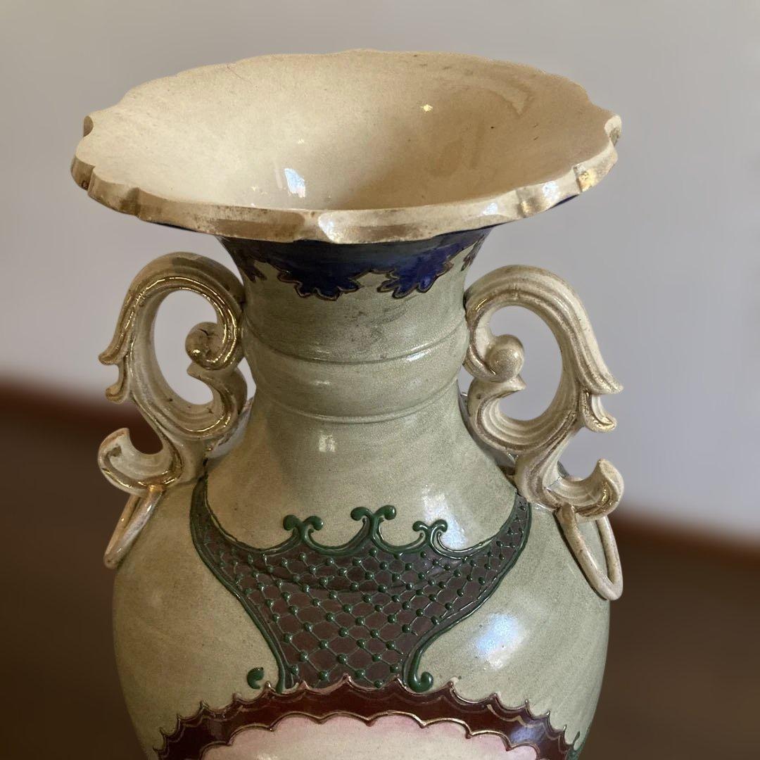 SALE 古美術　お里帰り　大型　大壺　花瓶　骨董 アンティーク