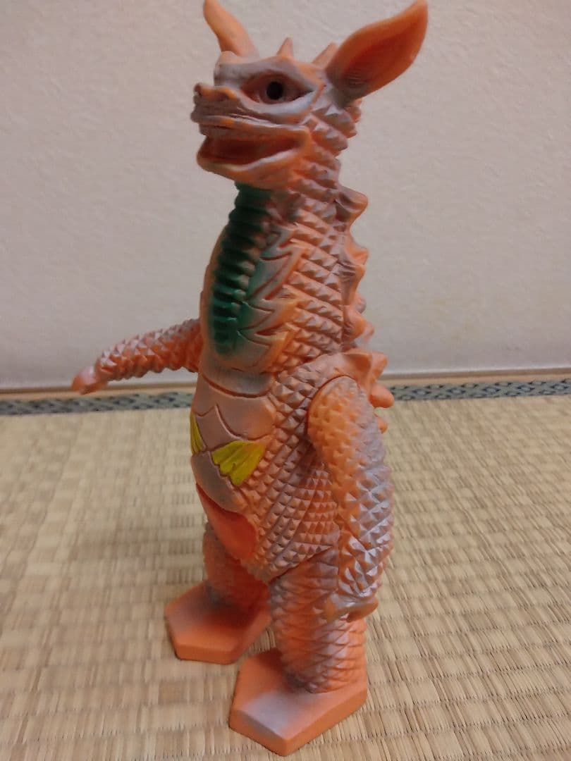 【マサ】マルサン　ソフビ　ギャンゴ　当時物　ブルマァク　ウルトラマン