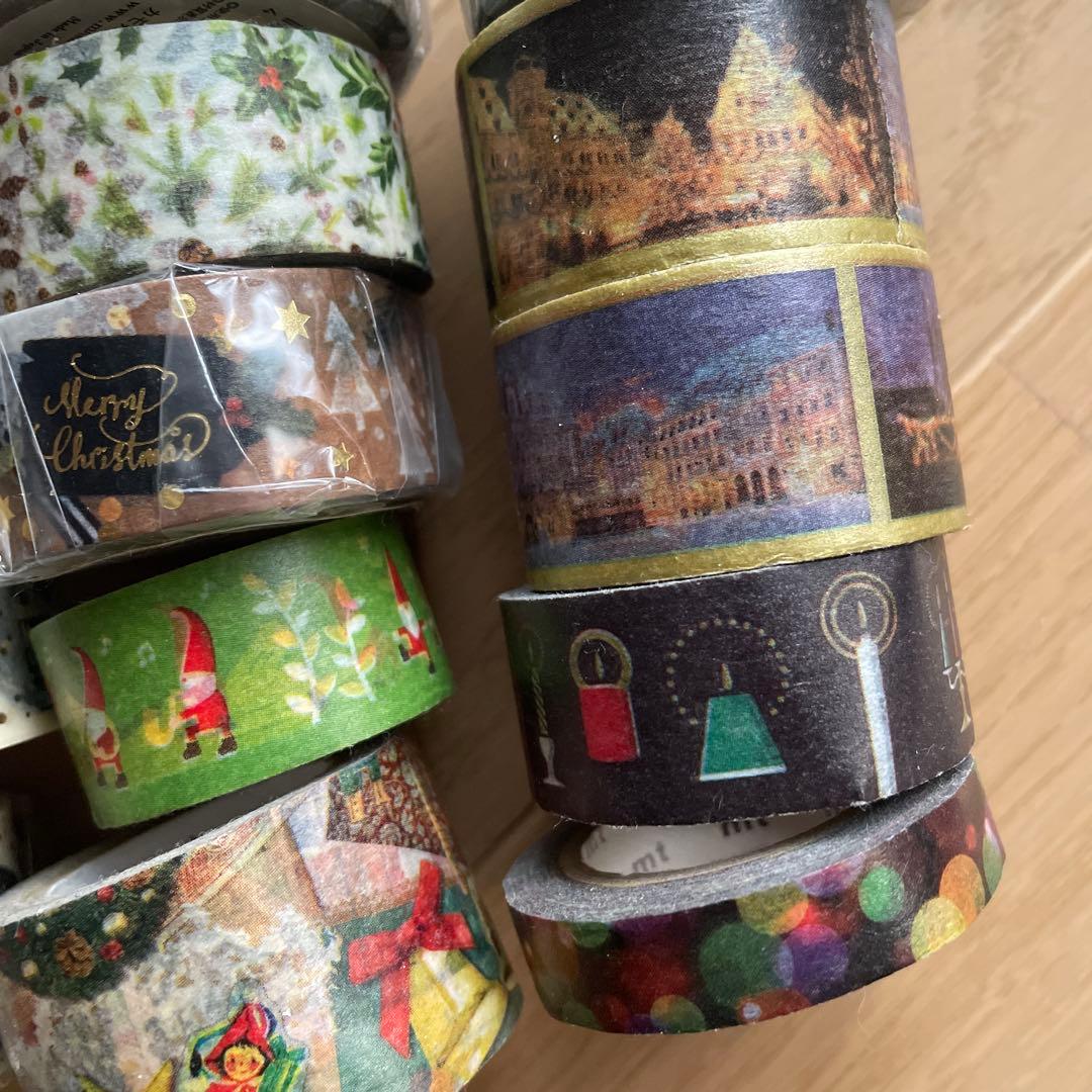 カモ井加工紙　mt 限定　レア　マスキングテープ　クリスマス　廃番サンタクロース