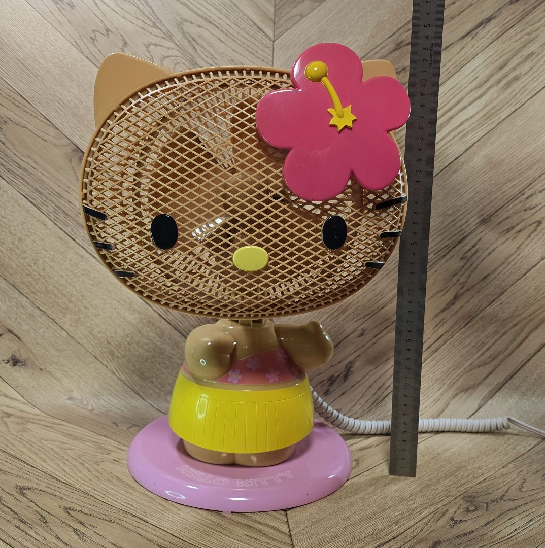 (mrcao様)ハローキティ日焼けキティ クリップ＆パーソナル扇風機 ドウシシャ