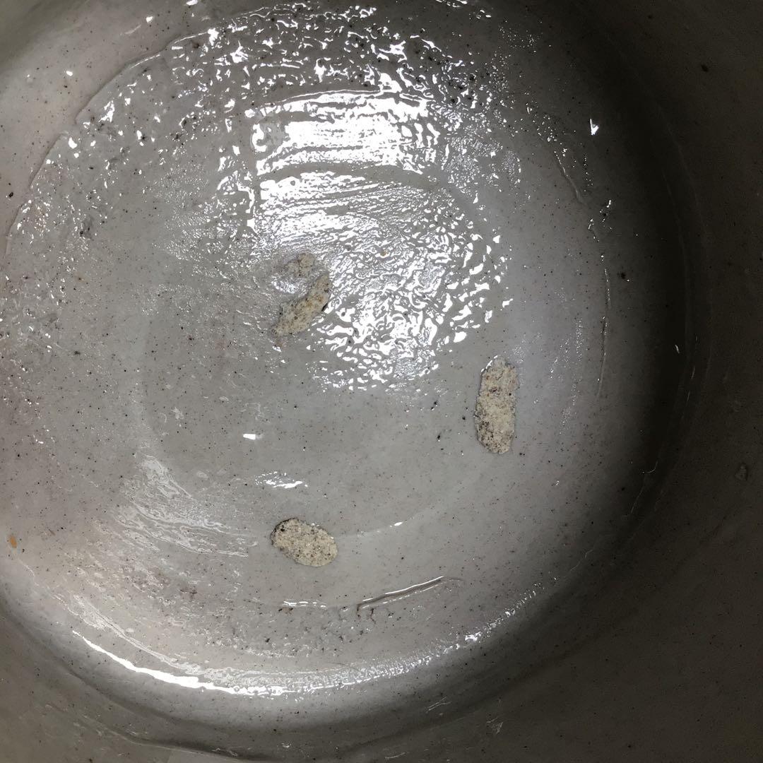 Ｍ８３６　水指　『墨田窯　金太漢造』『老梅文』『一重口水指』　共箱　茶道具