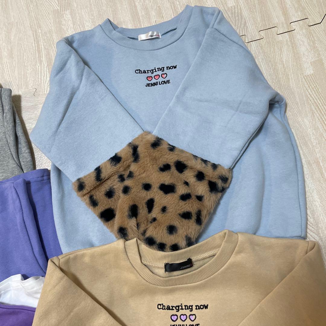 新品 JENNIトレーナーおまとめ8着 140