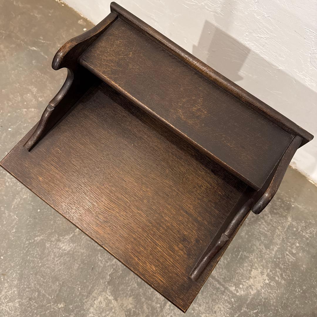 ビンテージ　木製サイドテーブル　ベッドサイドテーブル　2