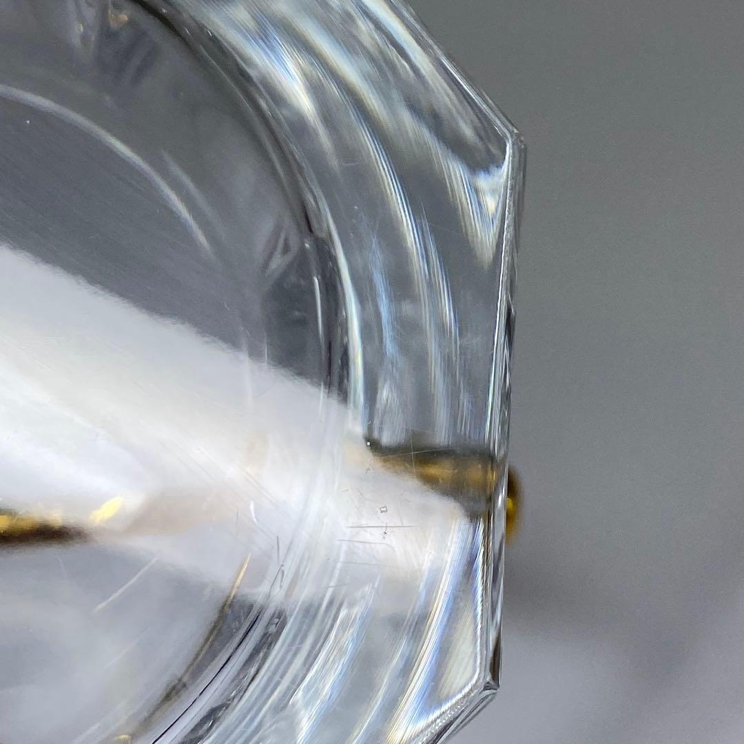 バカラ　アルクール金ハンドル付アイスベール高さ15㎝トコチ東な7-0323☆2F