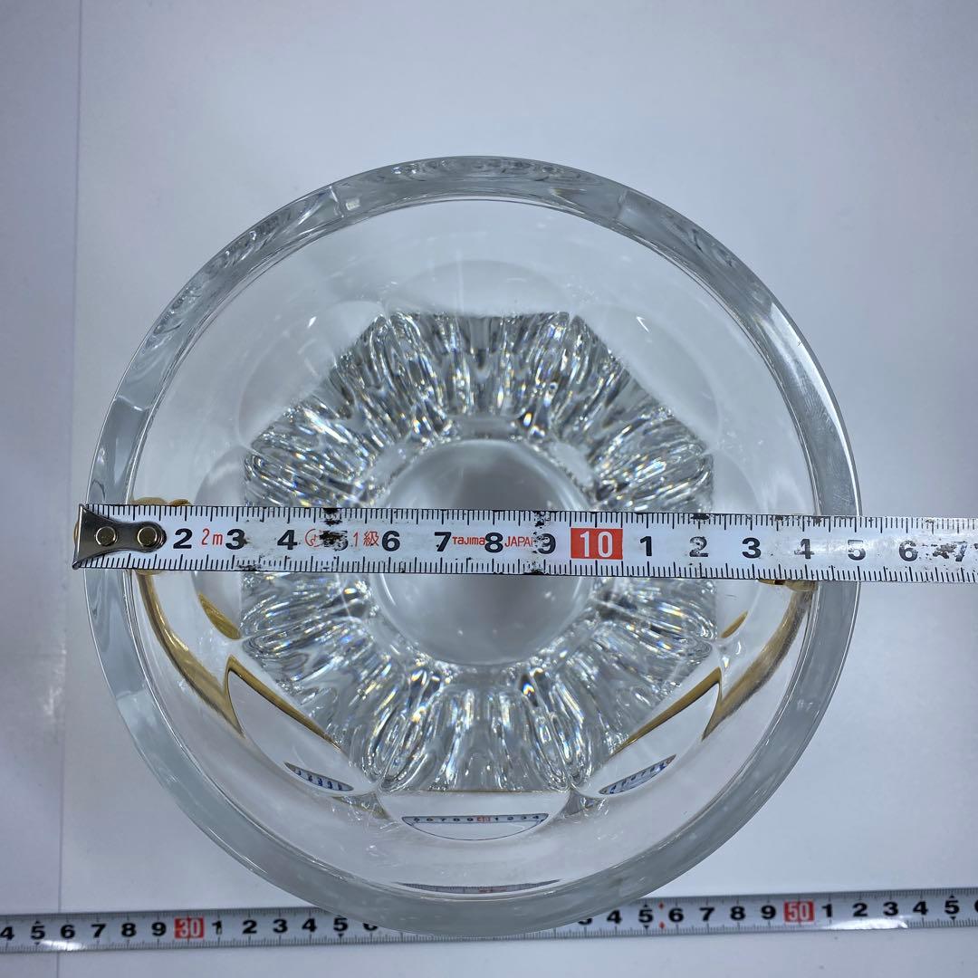 バカラ　アルクール金ハンドル付アイスベール高さ15㎝トコチ東な7-0323☆2F