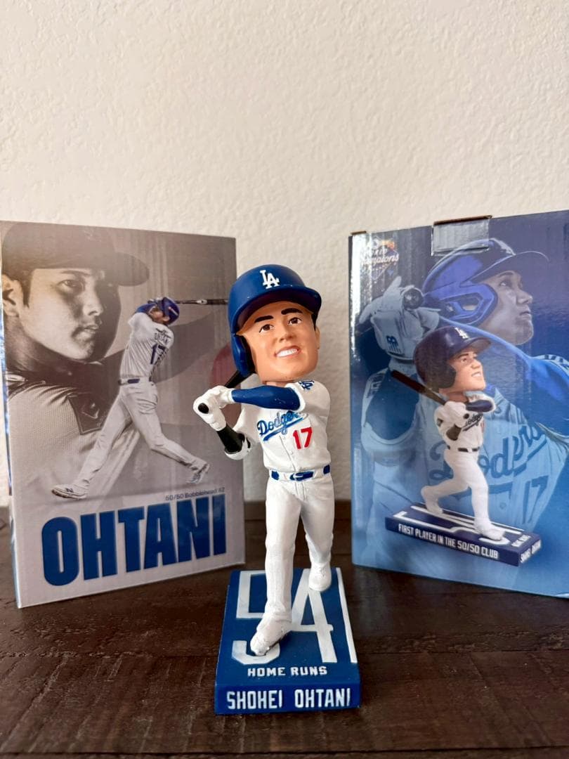 【非売品・限定品】LA Dodgers 大谷翔平 50/50 ボブルヘッド